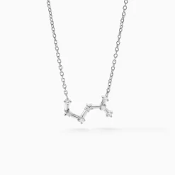 Histoire d'Or Collier Vega Argent Blanc Oxyde De Zirconium