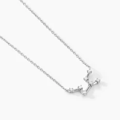 Histoire d'Or Collier Vega Argent Blanc Oxyde De Zirconium