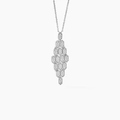 Histoire d'Or Collier Versailles Argent Blanc Oxyde De Zirconium