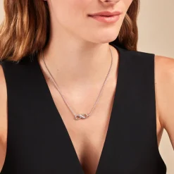 Histoire d'Or Collier Vianette Argent Blanc