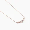 Histoire d'Or Collier Wanda Argent Rose Oxyde De Zirconium