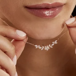 Histoire d'Or Collier Wanda Argent Rose Oxyde De Zirconium