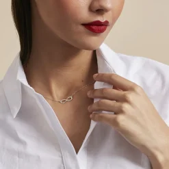 Histoire d'Or Collier Xara Argent Blanc