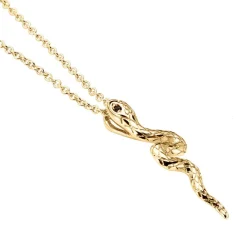 Histoire d'Or Collier Yasha Plaqué Or Jaune Spinelle Synthétique