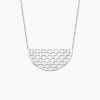 Histoire d'Or Collier Yelda Acier Blanc