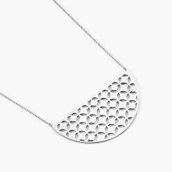 Histoire d'Or Collier Yelda Acier Blanc