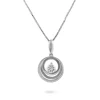 Histoire d'Or Collier Yoheved Argent Blanc Oxyde De Zirconium