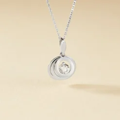 Histoire d'Or Collier Yoheved Argent Blanc Oxyde De Zirconium