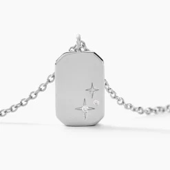 Histoire d'Or Collier Youna Argent Blanc Oxyde De Zirconium