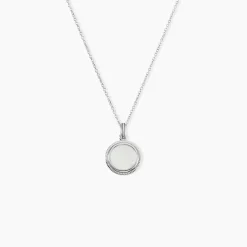 Histoire d'Or Collier Zea Argent Blanc Nacre