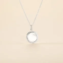 Histoire d'Or Collier Zea Argent Blanc Nacre