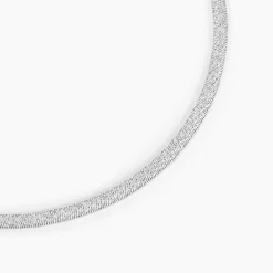 Histoire d'Or Collier Zoubeida Argent Blanc
