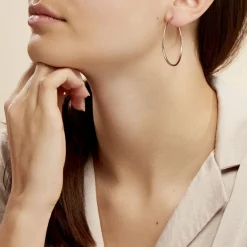 Creoles Argent Rose Olympia-Histoire d'Or New