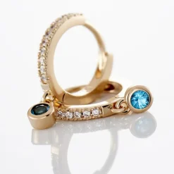 Creoles Dili Plaqué Or Pierres-Histoire d'Or Outlet