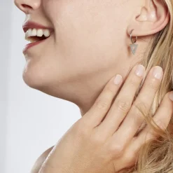 Histoire d'Or Creoles Elvyn Argent Blanc