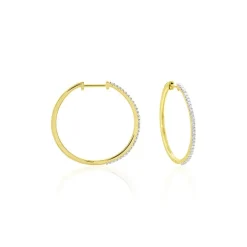 Histoire d'Or Creoles Or Jaune Aryanna Diamants