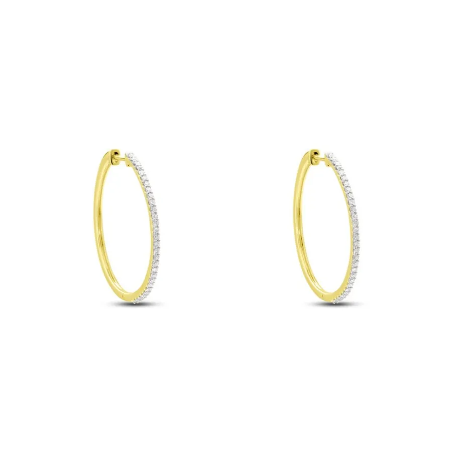 Histoire d'Or Creoles Or Jaune Aryanna Diamants