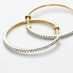 Histoire d'Or Creoles Or Jaune Aryanna Diamants