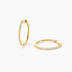 Histoire d'Or Creoles Or Jaune Aryanna Diamants