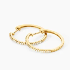 Histoire d'Or Creoles Or Jaune Aryanna Diamants