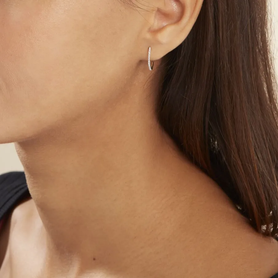 Histoire d'Or Creoles Or Jaune Aryanna Diamants