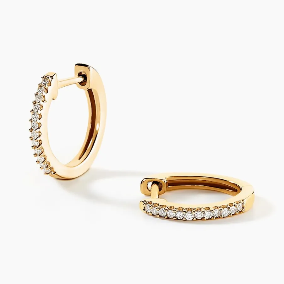 Histoire d'Or Creoles Or Jaune Aryanna Diamants