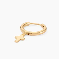 Histoire d'Or Créole Unitaire Dorian Plaqué Or Doré