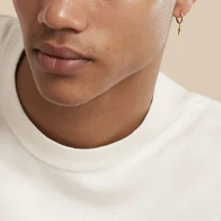 Histoire d'Or Créole Unitaire Dorian Plaqué Or Doré