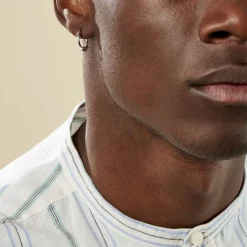 Histoire d'Or Créole Unitaire Ian Argent Blanc