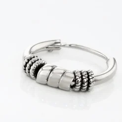 Histoire d'Or Créole Unitaire Ian Argent Blanc