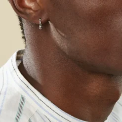 Histoire d'Or Créole Unitaire Ian Argent Blanc