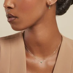 Histoire d'Or Créole Unitaire Onora Or Jaune Emeraude