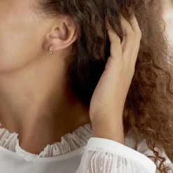 Histoire d'Or Créole Unitaire Wadim Plaqué Or Jaune