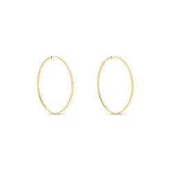 Histoire d'Or Créoles Aglavie Flexibles Or Jaune