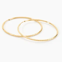 Histoire d'Or Créoles Aglavie Flexibles Or Jaune