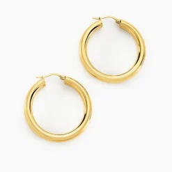 Créoles Amael Acier Jaune-Histoire d'Or Discount