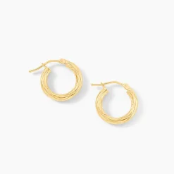 Histoire d'Or Créoles Anantha Or Jaune