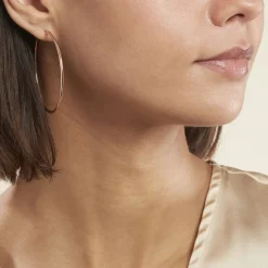 Créoles Argent Rose Olympia-Histoire d'Or Discount