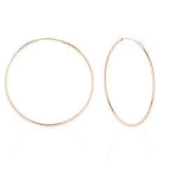 Créoles Argent Rose Olympia-Histoire d'Or Hot