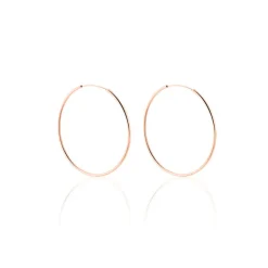 Créoles Argent Rose Olympia-Histoire d'Or Hot