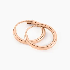 Créoles Argent Rose Olympia-Histoire d'Or