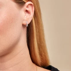 Histoire d'Or Créoles Aselya De Zirconium