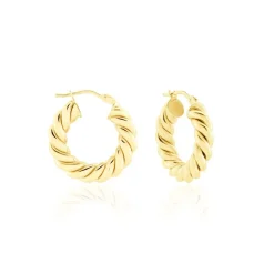 Histoire d'Or Créoles Ausra Or Jaune