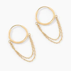 Histoire d'Or Créoles Calogero Or Jaune