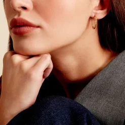 Histoire d'Or Créoles Carlyle Or Jaune