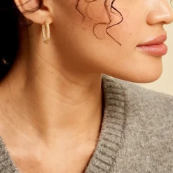 Histoire d'Or Créoles Clematis Or Jaune