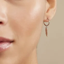 Histoire d'Or Créoles Elvyn Argent Blanc