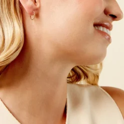 Histoire d'Or Créoles Flick Or Jaune