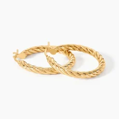 Histoire d'Or Créoles Gavrel Or Jaune