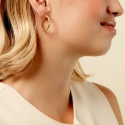 Histoire d'Or Créoles Gavrel Or Jaune